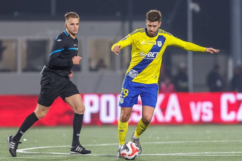Football. Fortuna Puchar Polski. Polonia Bytom - Arka Gdynia. 08.11.2023