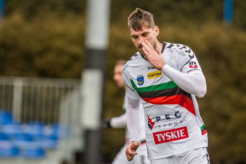 Football. Sparing. GKS Tychy - Fotbal Trinec. 23.01.2021