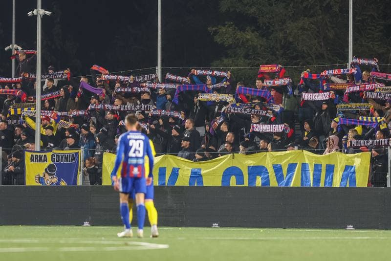 Football. Fortuna Puchar Polski. Polonia Bytom - Arka Gdynia. 08.11.2023