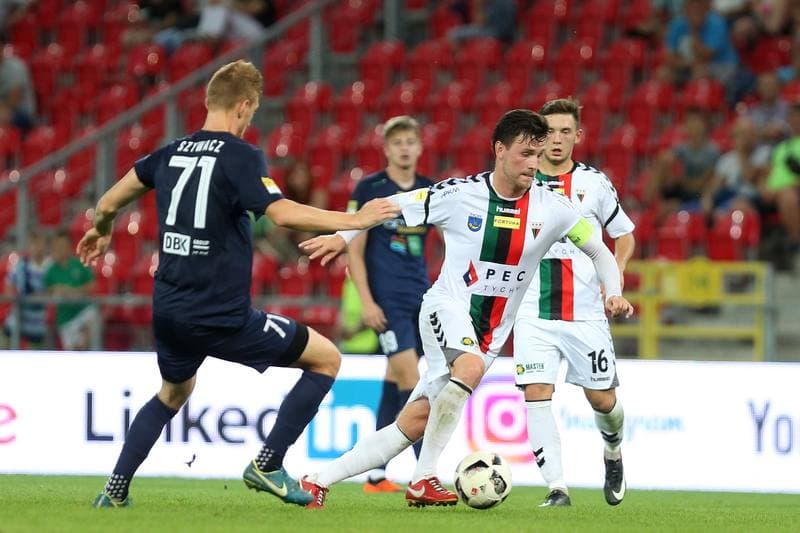 Football. Fortuna I Liga. GKS Tychy - Stomil Olsztyn. 17.08.2018