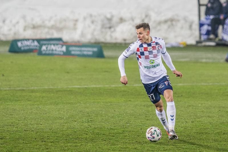 Football. PKO BP Ekstraklasa. Gornik Zabrze - Lech Poznan. 30.01.2021