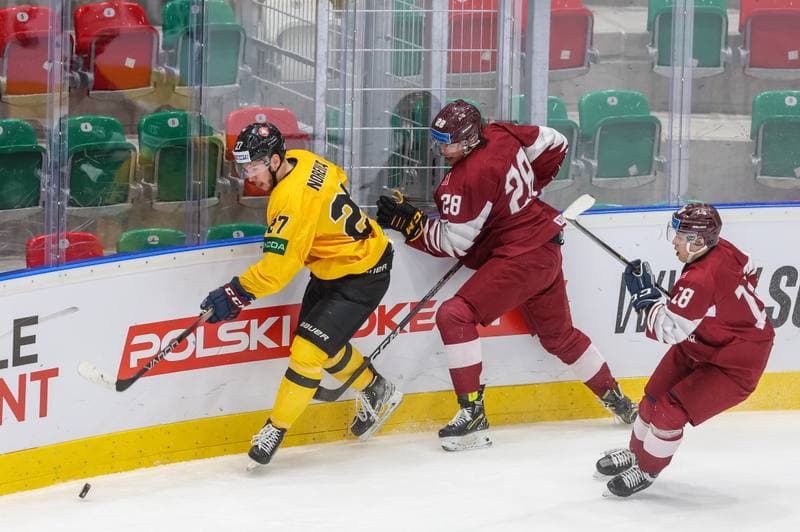 Ice Hockey. Euro Ice Hockey Challenge. Latvia - Lithuania. 09.11.2023