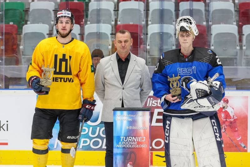 Ice Hockey. Euro Ice Hockey Challenge. Lithuania - Estonia. 10.11.2023