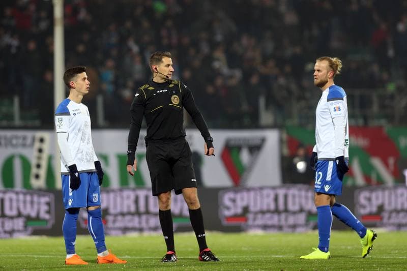 Football. Lotto Ekstraklasa. Zaglebie Sosnowiec - Lech Poznan. 16.12.2018