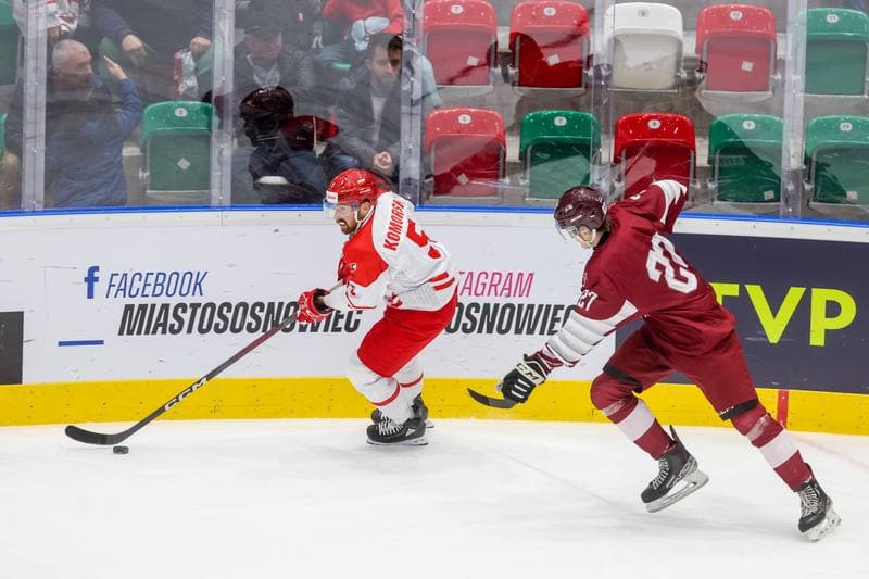 Ice Hockey. EIHC. Poland - Latvia. 10.11.2023