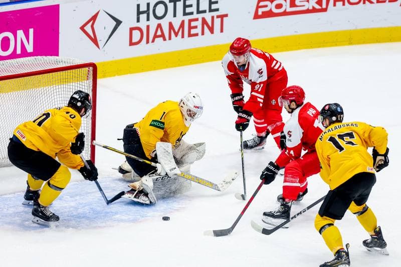 Ice Hockey. EIHC. Poland - Lithuania. 11.11.2023