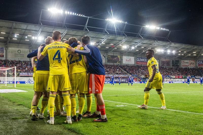 Football. UEFA Champions League. Piast Gliwice - BATE Borisov. 17.07.2019