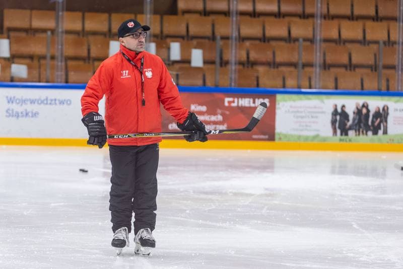 Ice Hockey. Poland national team. Training. 13.12.2022