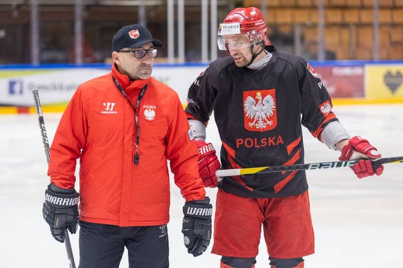 Ice Hockey. Poland national team. Training. 13.12.2022