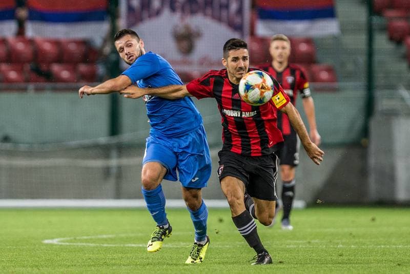 Football. UEFA Europa League. Spartak Trnava - Radnik Bijeljina. 18.07.2019