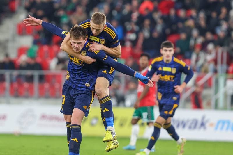 Football. Fortuna I Liga. Zaglebie Sosnowiec - Arka Gdynia. 12.11.2023