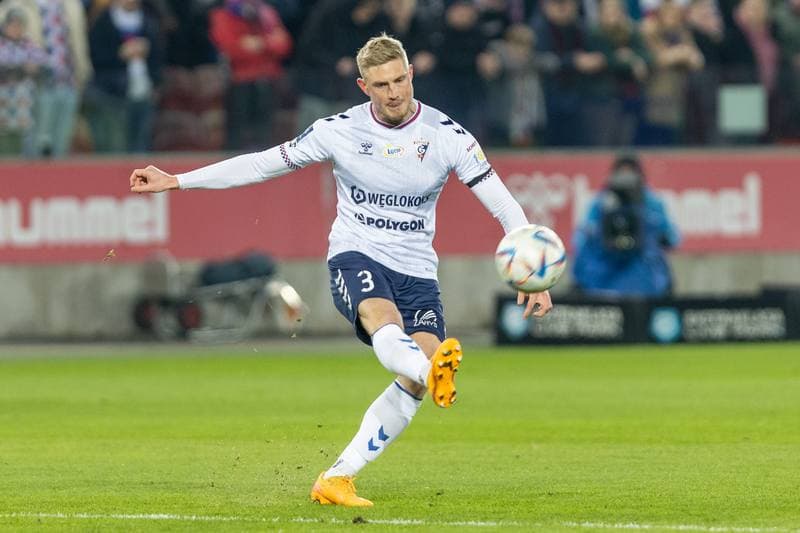 Football. PKO BP Ekstraklasa. Gornik Zabrze - Wisla Plock. 17.03.2023