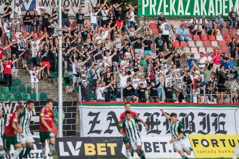 Football. Fortuna I Liga. Zaglebie Sosnowiec - Olimpia Grudziadz. 03.08.2019