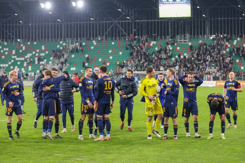 Football. Fortuna I Liga. Zaglebie Sosnowiec - Arka Gdynia. 12.11.2023