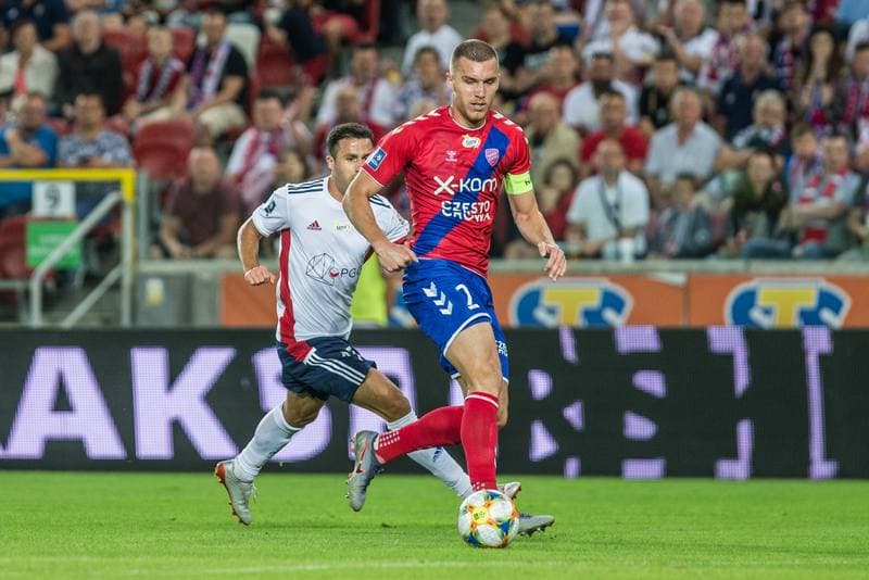 Football. PKO BP Ekstraklasa. Gornik Zabrze - Rakow Czestochowa. 10.08.2019