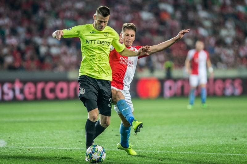 Football. UEFA Champions League. Slavia Prague - CFR Cluj. 28.08.2019