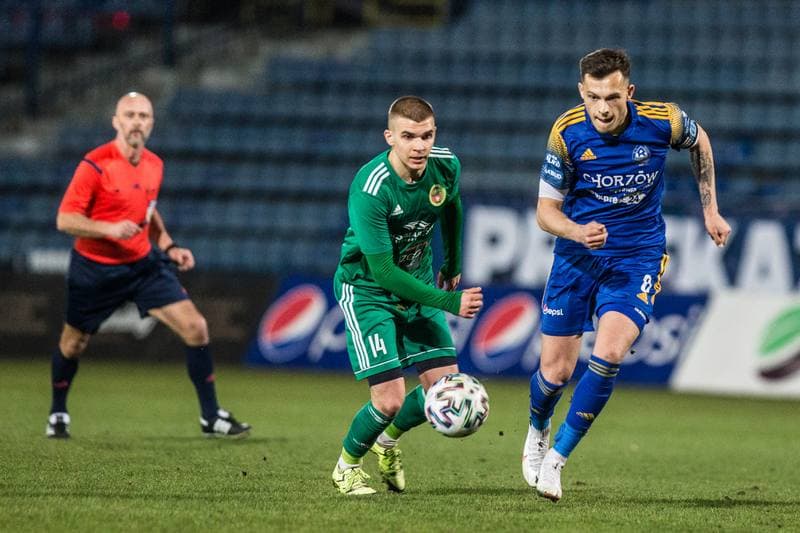 Football. III Liga. Ruch Chorzow - Foto-Higiena Gac. 13.03.2021