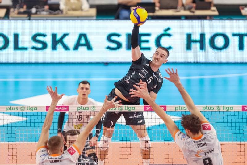 Volleyball. PlusLiga. Jastrzebski Wegiel - Enea Czarni Radom. 16.11.2023