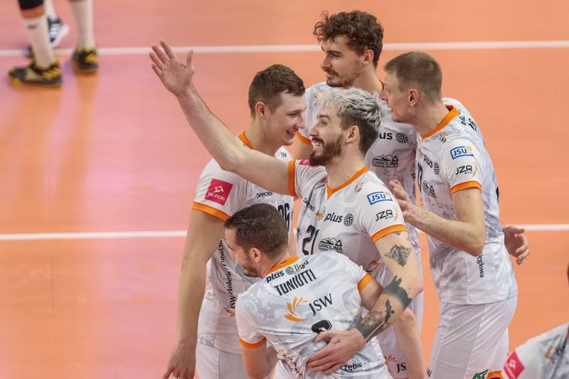 Volleyball. PlusLiga. Jastrzebski Wegiel - Enea Czarni Radom. 16.11.2023