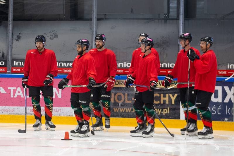Ice Hockey. GKS Tychy. Training. 24.07.2023