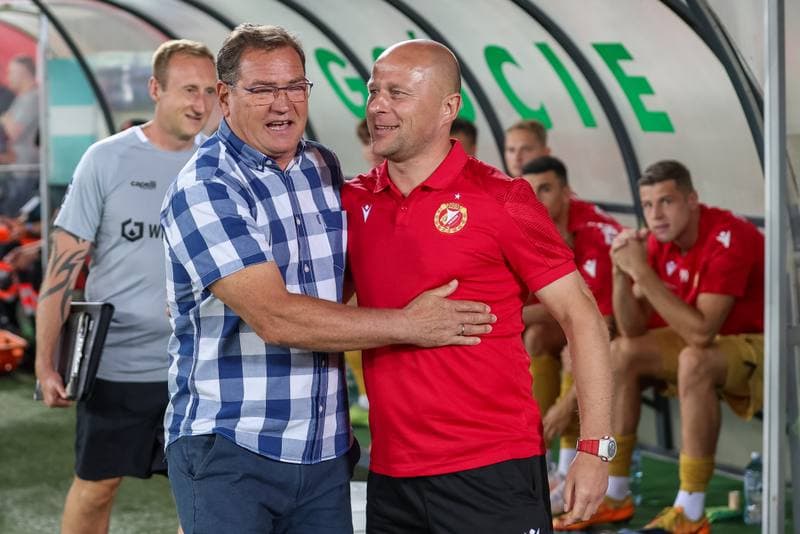 Football. PKO BP Ekstraklasa. Gornik Zabrze - Widzew Lodz. 18.08.2023