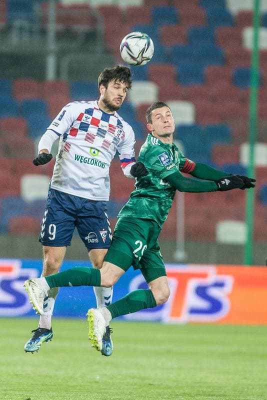 Football. PKO BP Ekstraklasa. Gornik Zabrze - Slask Wroclaw. 16.04.2021