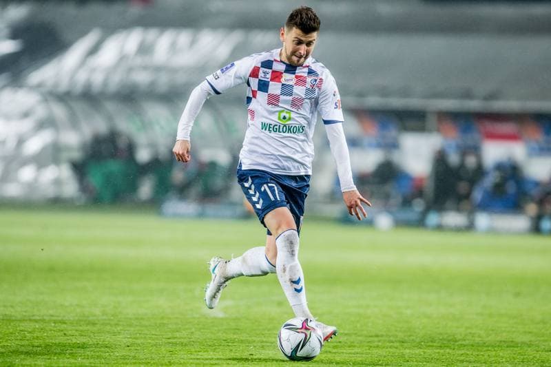 Football. PKO BP Ekstraklasa. Gornik Zabrze - Slask Wroclaw. 16.04.2021