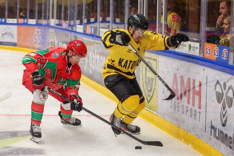 Ice Hockey. Tauron Hokej Liga. GKS Katowice - Zaglebie Sosnowiec. 01.10.2023