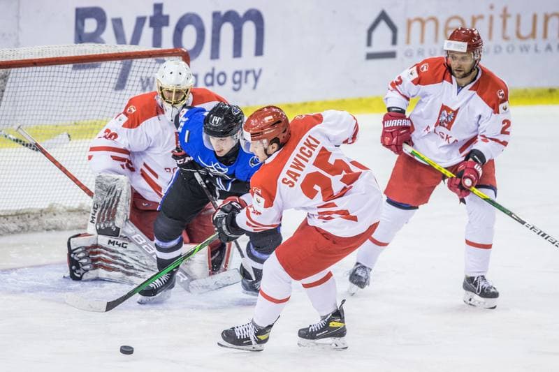 Ice Hockey. Three Seas Tournament. Poland - Estonia. 18.04.2021