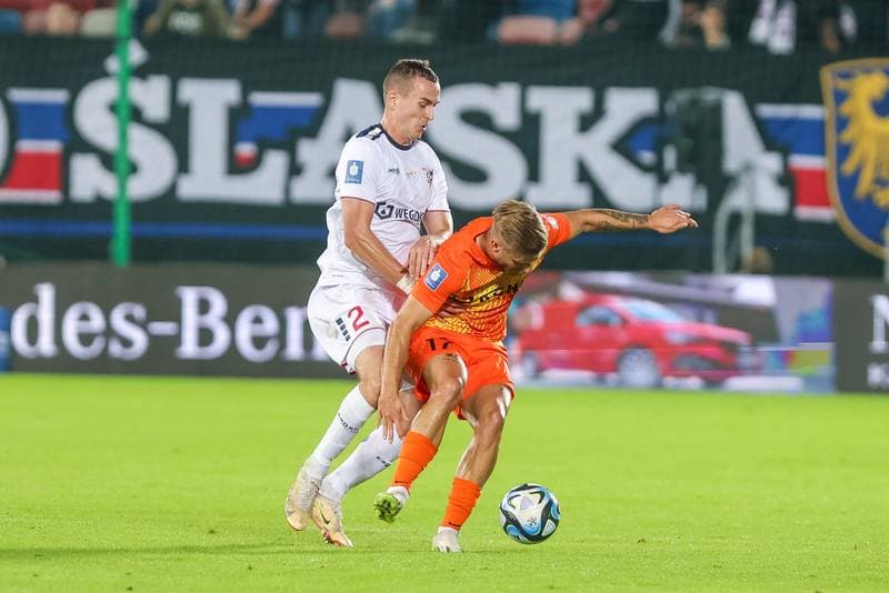 Football. PKO BP Ekstraklasa. Gornik Zabrze - Zaglebie Lubin. 02.10.2023