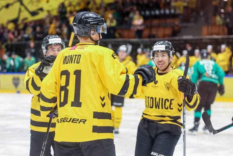 Ice Hockey. Tauron Hokej Liga. GKS Katowice - JKH GKS Jastrzebie. 22.10.2023