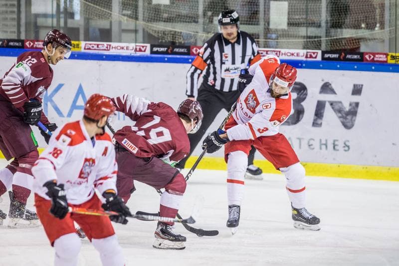 Ice Hockey. Three Seas Tournament. Poland - Latvia. 21.04.2021