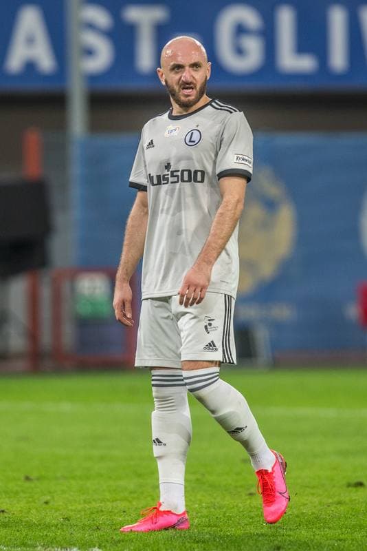 Football. PKO BP Ekstraklasa. Piast Gliwice - Legia Warsaw. 21.04.2021