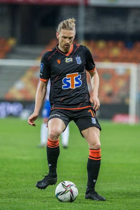 Football. PKO BP Ekstraklasa. Podbeskidzie Bielsko-Biala - Lech Poznan. 23.04.2021