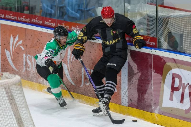 Ice Hockey. Tauron Hokej Liga. JKH GKS Jastrzebie - Comarch Cracovia. 02.11.2023