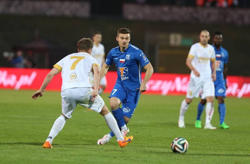 Football. Polish Cup. Zaglebie Sosnowiec - Lech Poznan. 05.04.2016