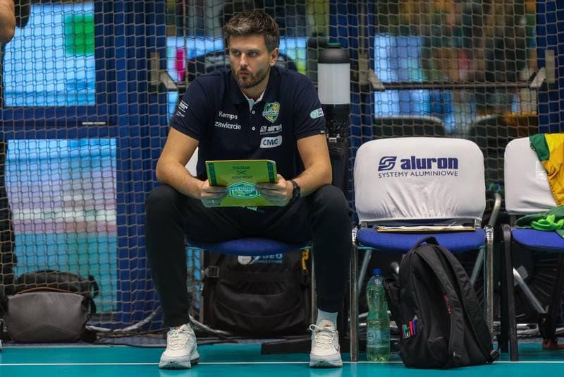 Volleyball. PlusLiga. Aluron CMC Warta Zawiercie - GKS Katowice. 05.11.2023