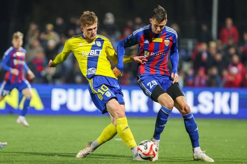 Football. Fortuna Puchar Polski. Polonia Bytom - Arka Gdynia. 08.11.2023