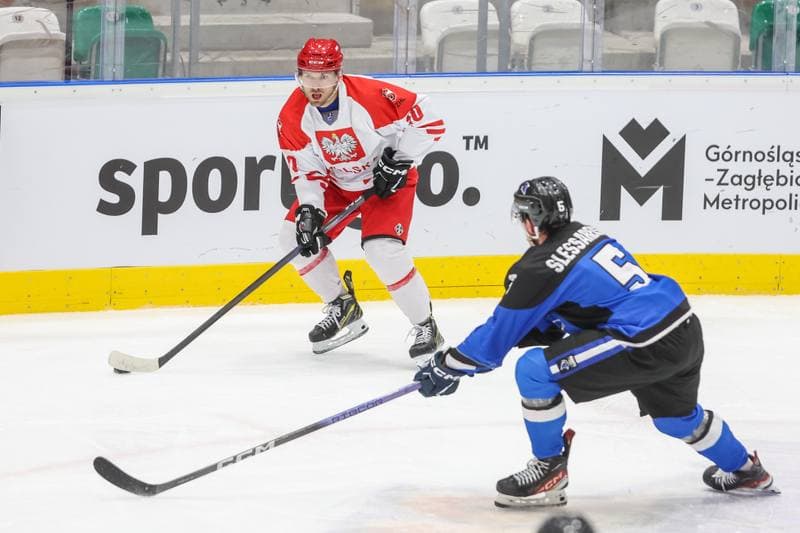 Ice Hockey. Euro Ice Hockey Challenge. Poland - Estonia. 09.11.2023