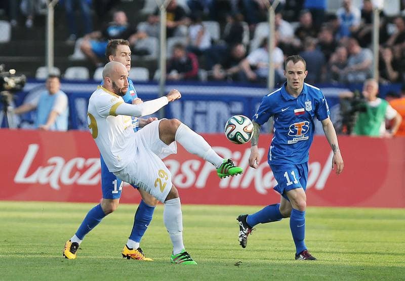 Football. Polish Cup. Zaglebie Sosnowiec - Lech Poznan. 05.04.2016