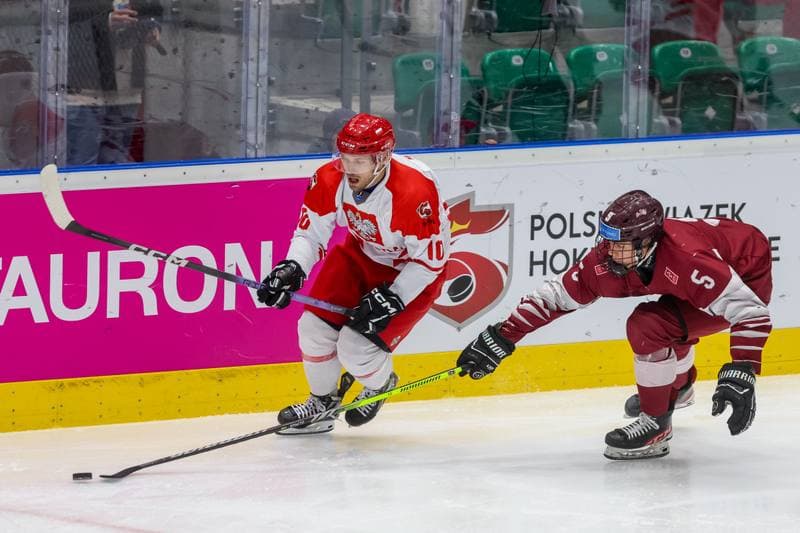 Ice Hockey. EIHC. Poland - Latvia. 10.11.2023