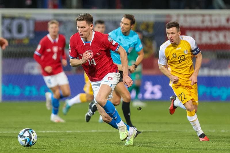 Football. Euro 2024 Qualifiers. Czech Republic - Moldova. 20.11.2023
