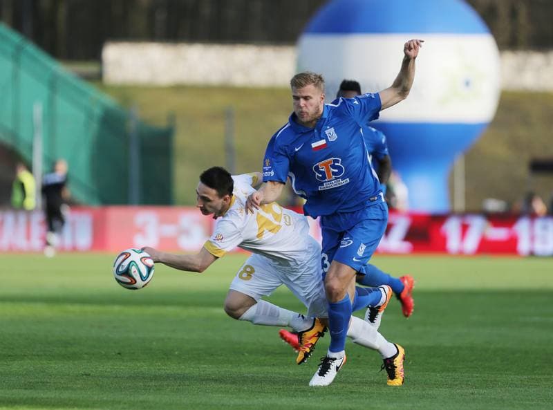 Football. Polish Cup. Zaglebie Sosnowiec - Lech Poznan. 05.04.2016
