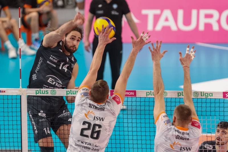 Volleyball. PlusLiga. Jastrzebski Wegiel - Enea Czarni Radom. 16.11.2023