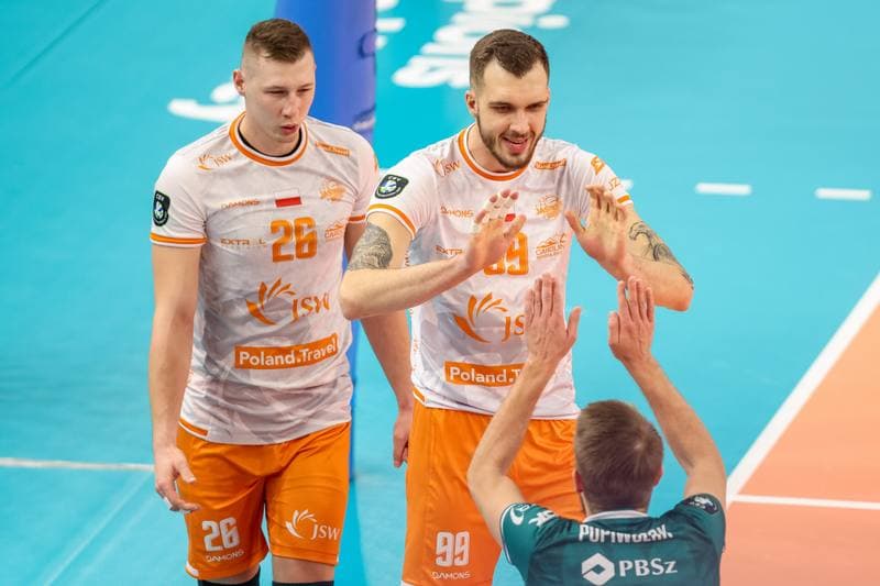Volleyball. CEV Champions League. Jastrzebski Wegiel - Guaguas Las Palmas. 22.11.2023