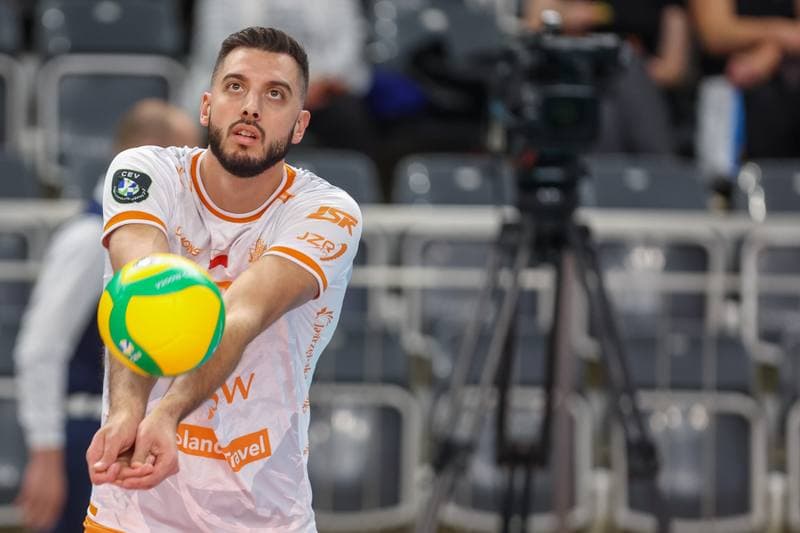 Volleyball. CEV Champions League. Jastrzebski Wegiel - Guaguas Las Palmas. 22.11.2023