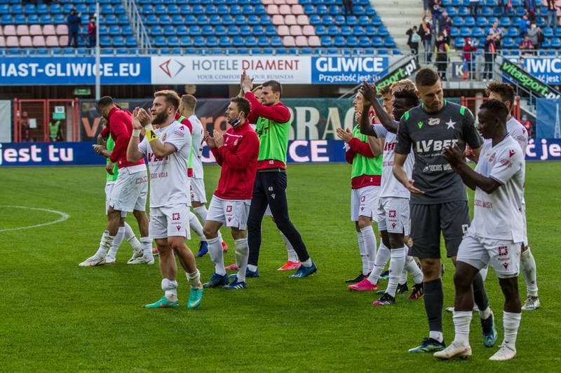 Football. PKO BP Ekstraklasa. Piast Gliwice - Wisla Krakow. 16.05.2021