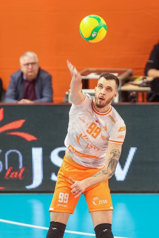 Volleyball. CEV Champions League. Jastrzebski Wegiel - Guaguas Las Palmas. 22.11.2023