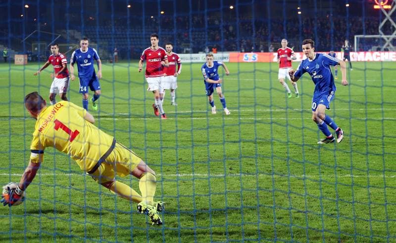 Football. Ekstraklasa. Ruch Chorzow - Wisla Krakow. 03.04.2016