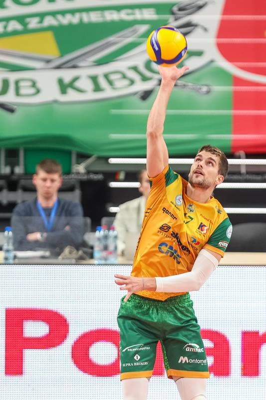 Volleyball. CEV Volleyball Cup. Aluron CMC Warta Zawiercie - Hebar Pazardzik. 23.11.2023